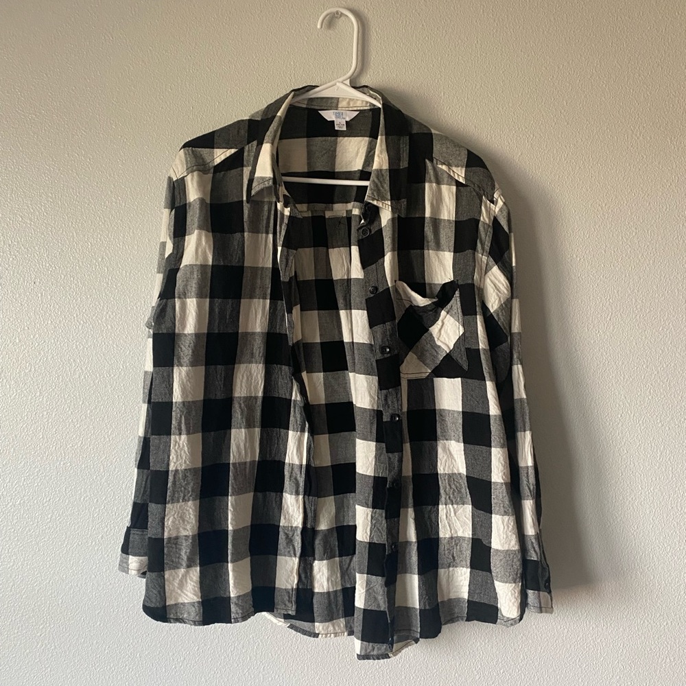 Large Target Flannel